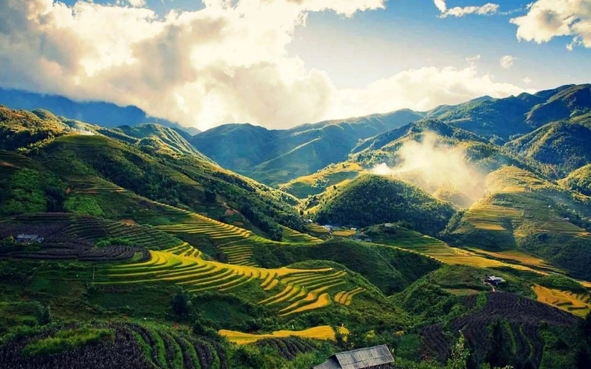 Ngắm toàn cảnh Thung Lũng Mường Hoa khi đi Sapa 2 ngày 1 đêm