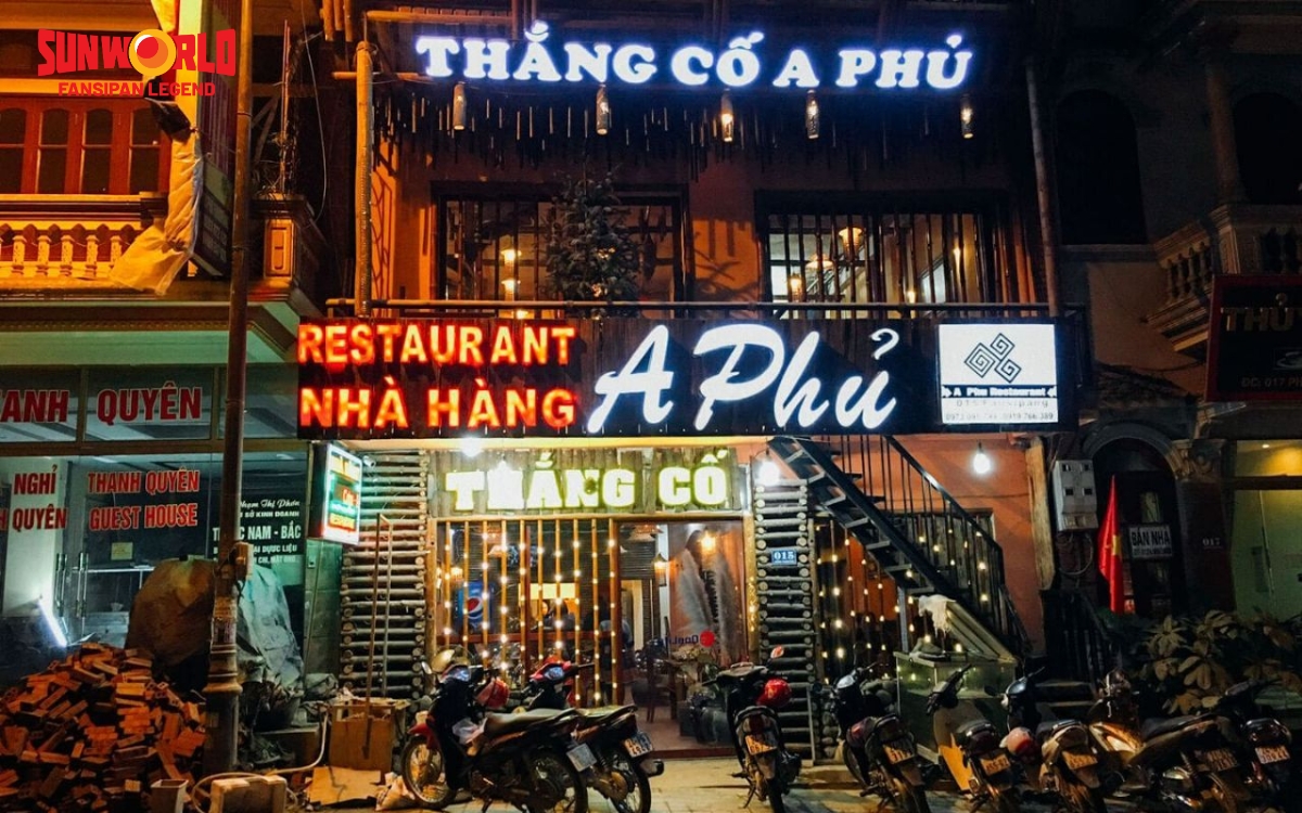 Nhà hàng Sapa: Nhà hàng A Phủ Sapa