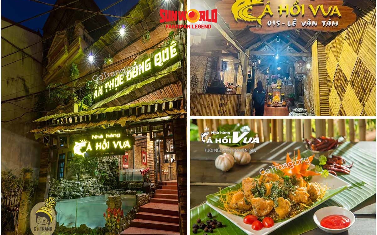 Nhà hàng Sapa: Nhà hàng Cá Hồi Vua Sapa