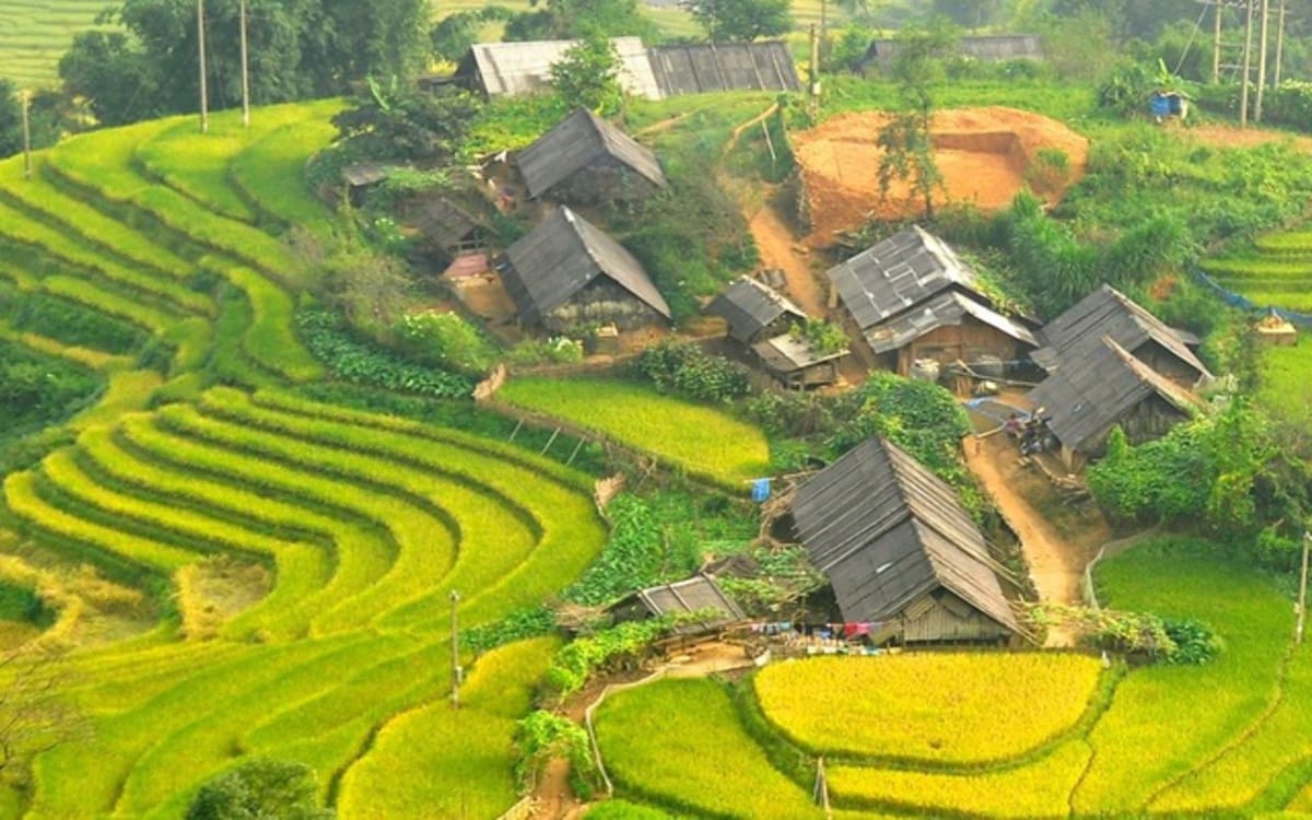 Bản Hồ là một điểm ngắm ruộng bậc thang ở Sapa
