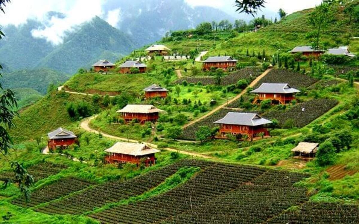 Bản Tả Phìn là nới ngắm ruộng bậc thang đẹp nhất Sapa