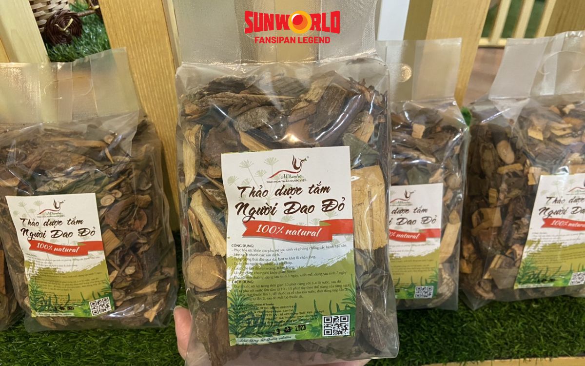 Thuốc tắm người Dao đỏ là món quà phù hợp biếu người lớn tuổi